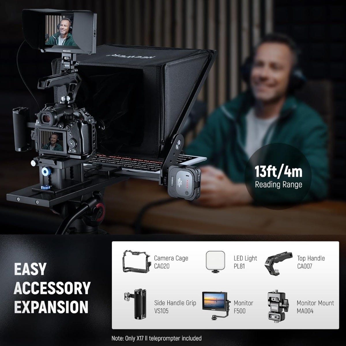 NEEWER X17 II 17" Teleprompter