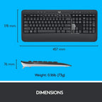Logitech MK540 Advanced Wireless Keyboard & Mouse Combo