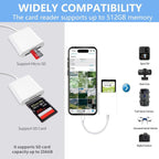 For Type-C to SD MicroSD Adapter