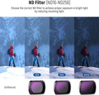 NEEWER HD CPL Filter Kit for DJI Osmo Pocket 3 - 4 Pack