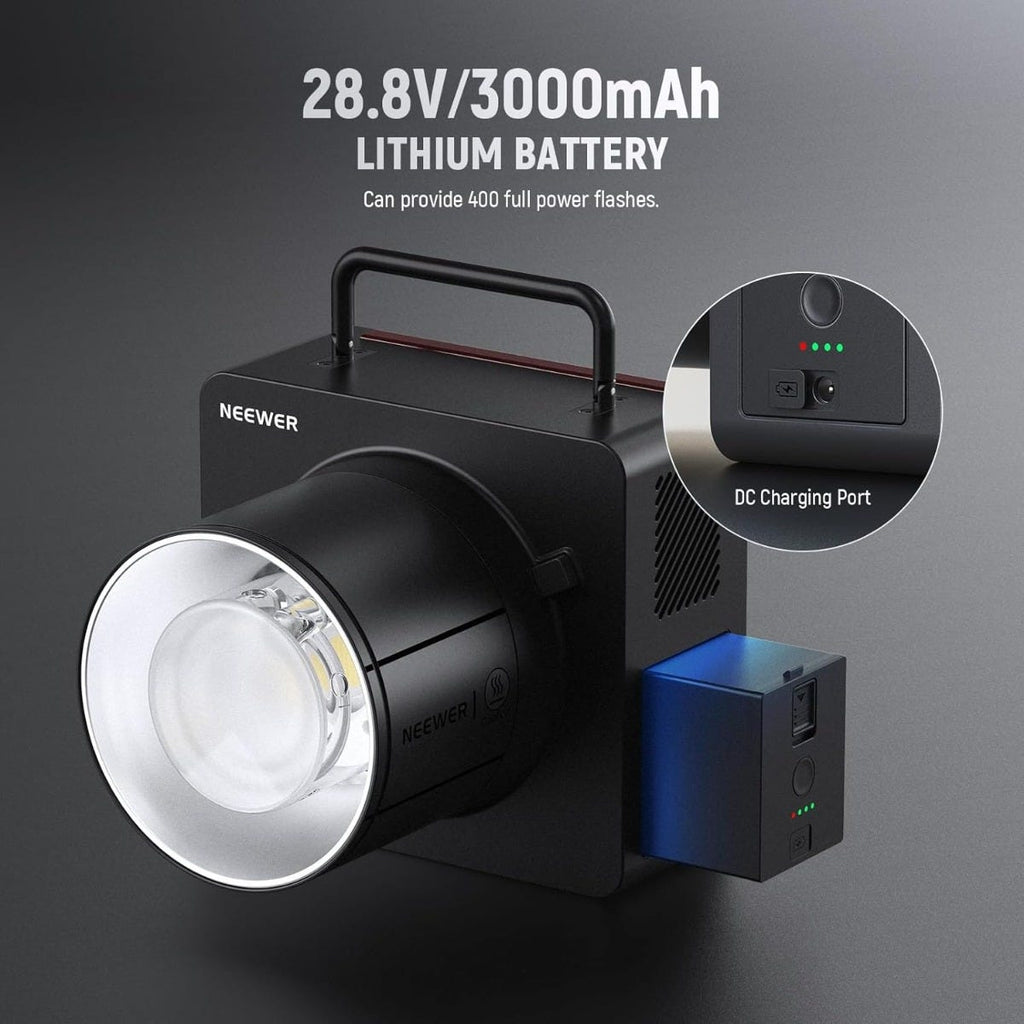 NEEWER Q6 Outdoor Studio Flash with Battery
