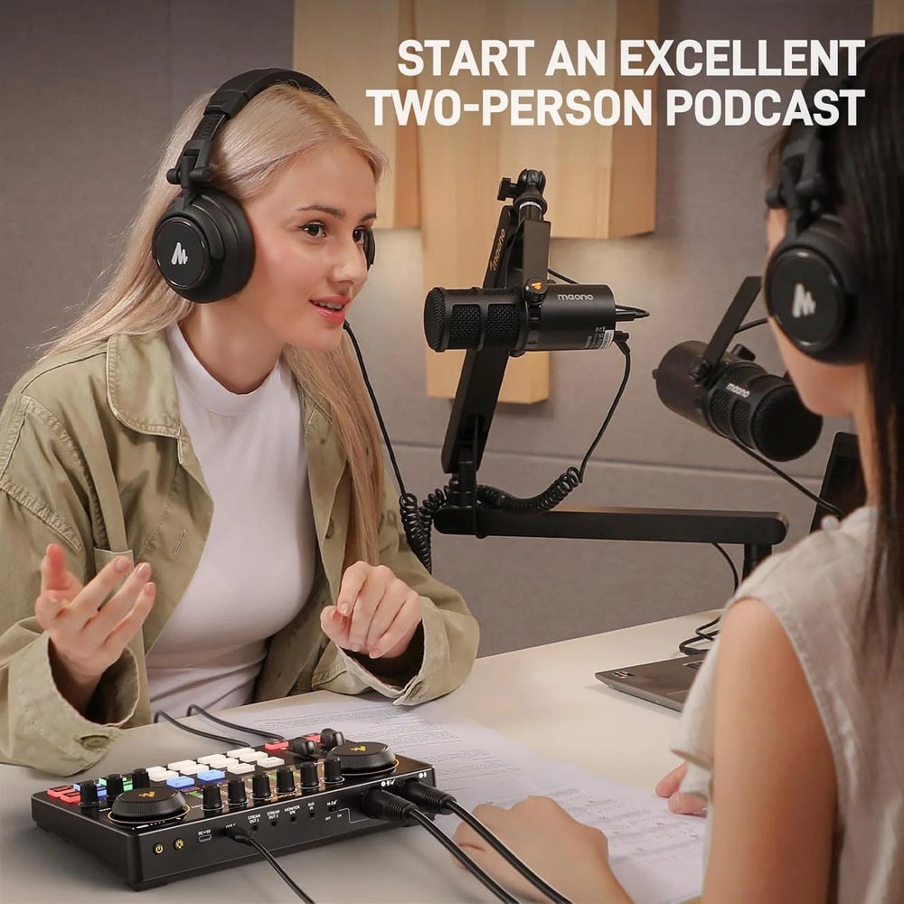 MAONO CASTER E2 Audio Mixer and Interface