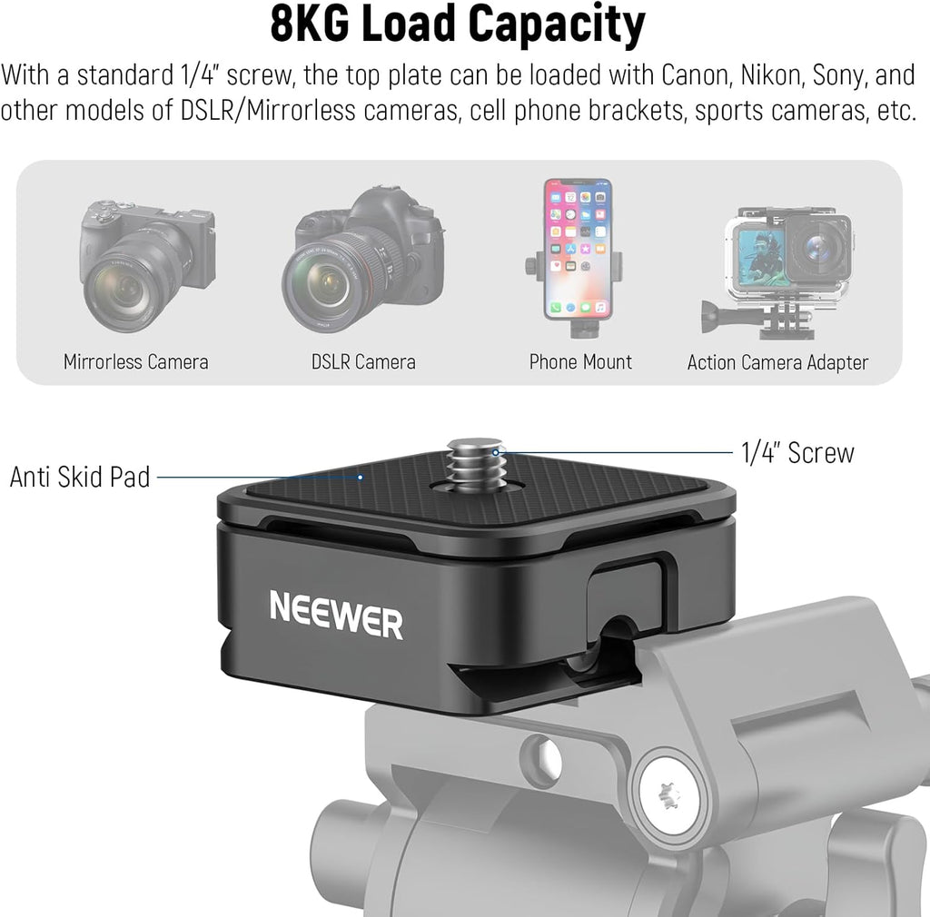 NEEWER CA009 Arca Type Quick Release Plate