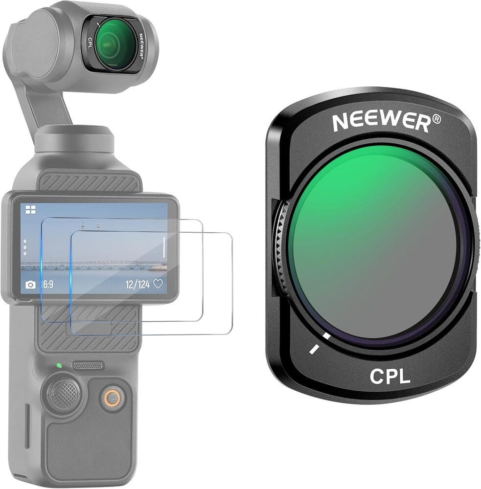 NEEWER Magnetic CPL Filter for DJI Osmo Pocket 3