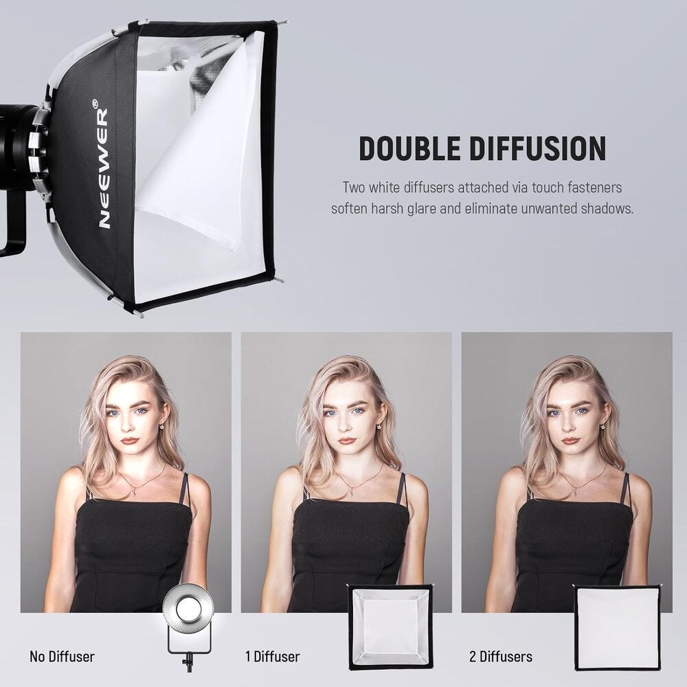 NEEWER NS15S 40x40cm Quick Release Bowens Mount Softbox