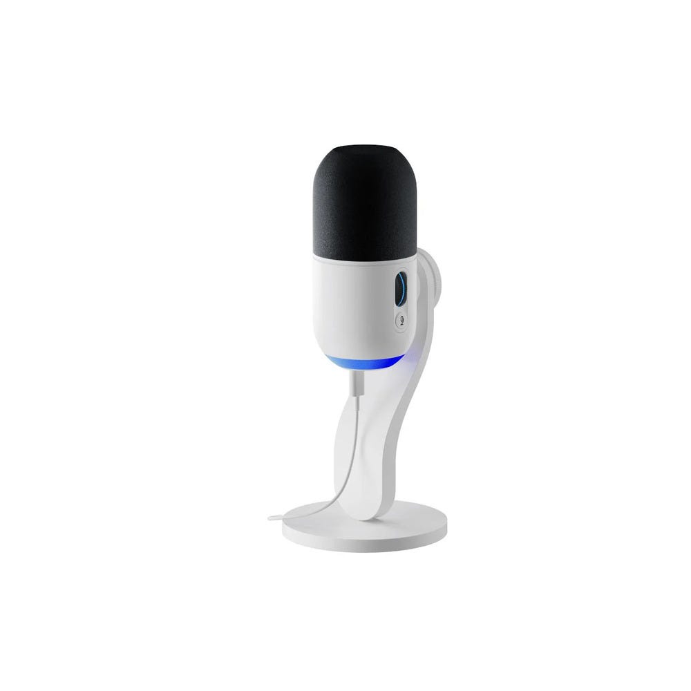 Logitech Yeti GX Dynamic RGB Desktop Gaming Microphone (White)