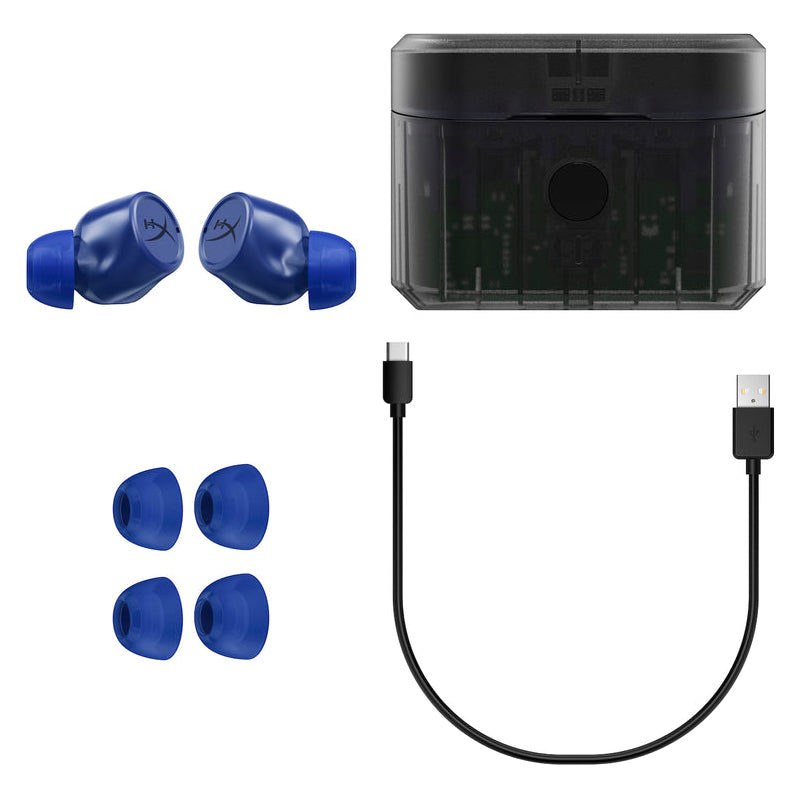 HyperX Cirro Buds Pro True Wireless Gaming Headphones (Blue)