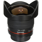 Samyang 8mm f/3.5 II Fisheye Lens - Nikon AE Mount - APS-C