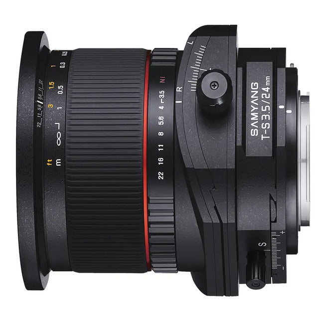 Samyang 24mm f/3.5 Tilt-Shift Lens - Nikon AE Mount