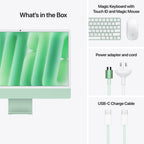 Apple iMac 24" Retina 4.5K with M4 10C CPU/10C GPU 16GB 512GB SSD (2024) (Green) 