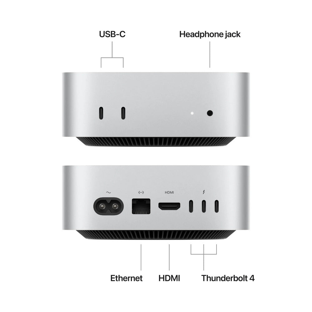 Apple Mac mini with M4 Chip 10-core CPU/10-core GPU 16GB 512GB SSD