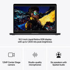 Apple Macbook Pro 16.2" with M4 Pro 14C CPU/20C GPU 24GB 512GB SSD (2024) (Space Black)