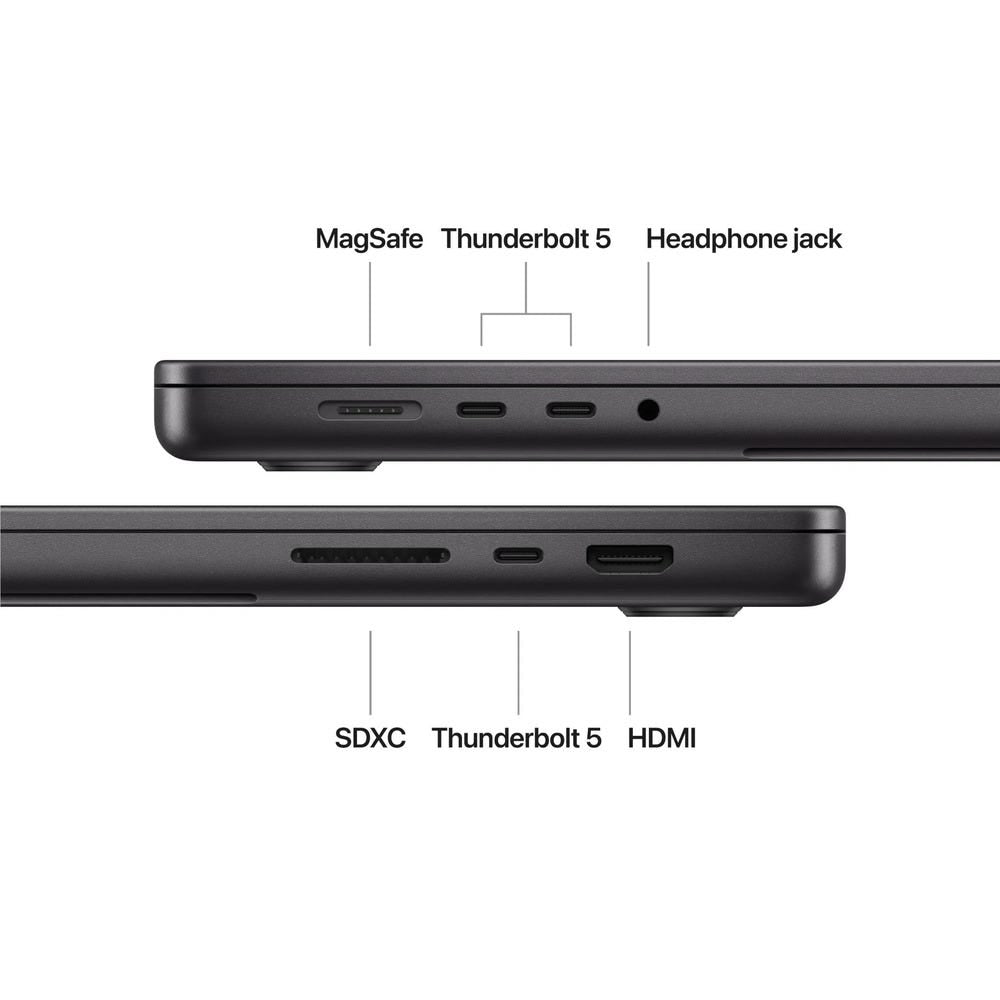 Apple Macbook Pro 16.2" with M4 Pro 14C CPU/20C GPU 24GB 512GB SSD (2024) (Space Black)