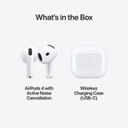 Apple AirPods 4 with Active Noise Cancellation