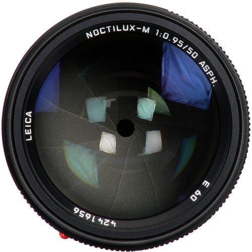 Leica - Noctilux-M 50mm f/0.95 - Black 