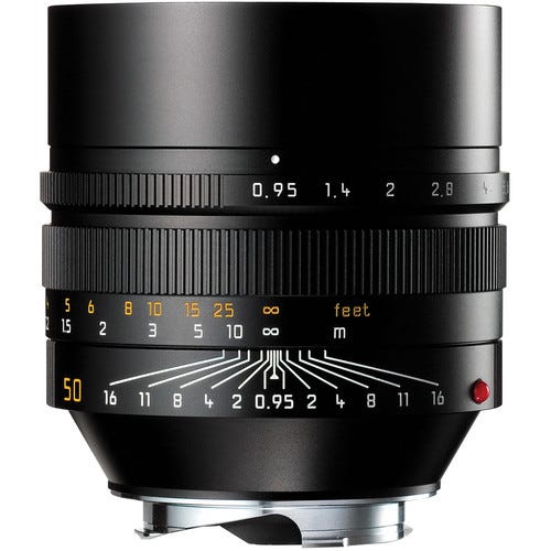 Leica - Noctilux-M 50mm f/0.95 - Black 