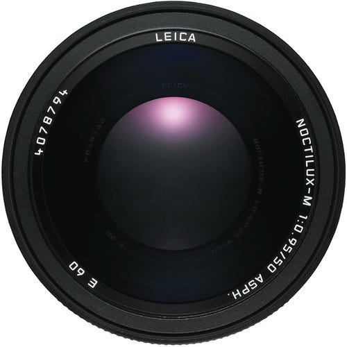 Leica - Noctilux-M 50mm f/0.95 - Black 