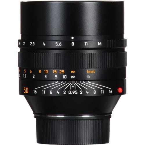 Leica - Noctilux-M 50mm f/0.95 - Black 