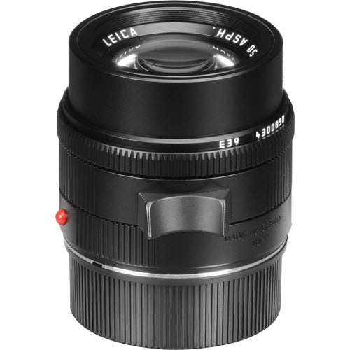 Leica- Summicron-M 50mm f/2 APO ASPH - Black 