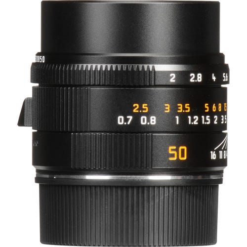 Leica- Summicron-M 50mm f/2 APO ASPH - Black 