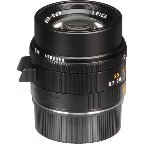 Leica- Summicron-M 50mm f/2 APO ASPH - Black 