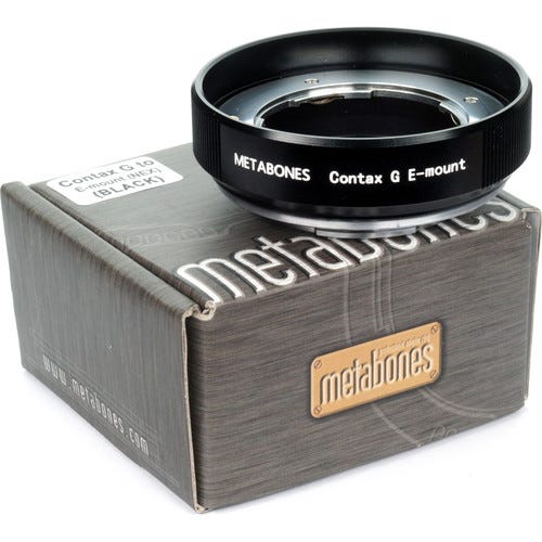 Metabones Contax G to E-Mount