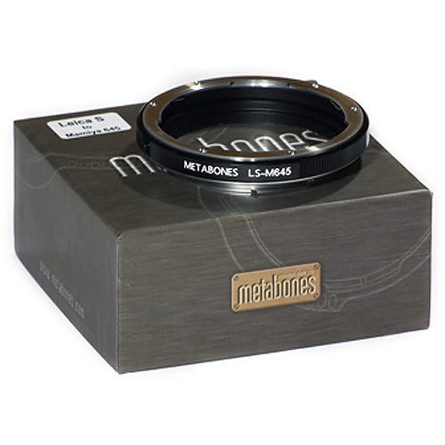 Metabones Mamiya 645 to Leica S MB_M645-LS-BM1