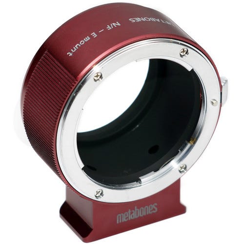 Metabones Nikon F to E-Mount (Red)  MB-043
