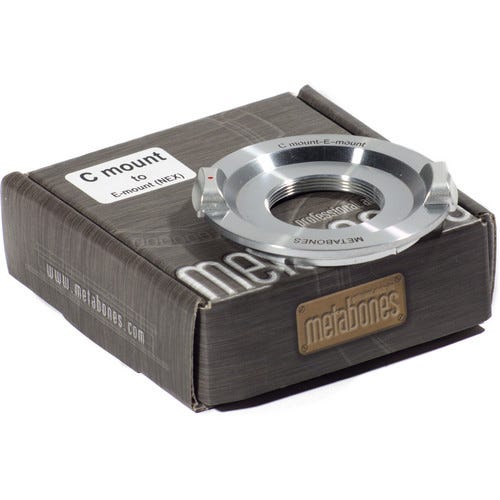 Metabones C Mount to E-Mount (Chrome)