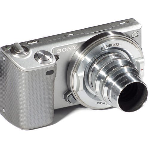 Metabones C Mount to E-Mount (Chrome)