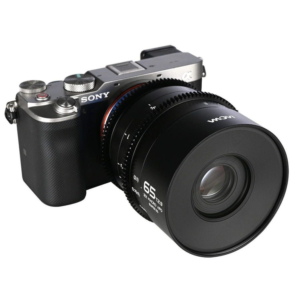 Laowa 65mm T2.9 2X Macro APO Cine Lens - Apsc (Cine) - Sony E