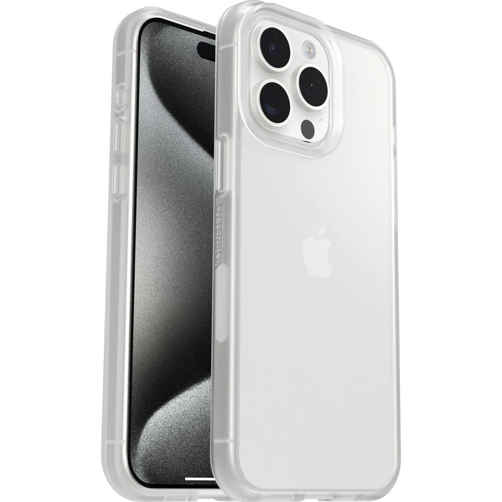 OtterBox React Series Case for iPhone 15 Pro Max (Clear)