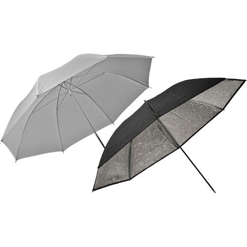 Elinchrom Umbrella Set With Silver and White Umbrellas