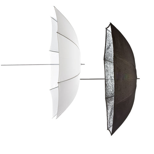 Elinchrom Umbrella Set With Silver and White Umbrellas
