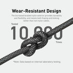 Anker 544 Bio-Nylon 0.9m USB-C to USB-C Cable (Black) 