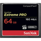 SanDisk 64GB Extreme Pro CompactFlash 160MB/s Memory Card