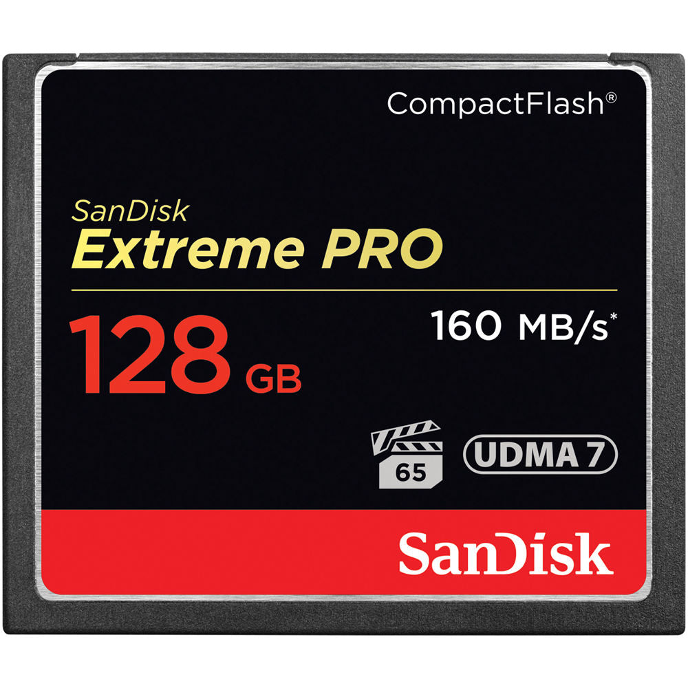 SANDISK EXTREME PRO CF 128GB 160MB/s (SDCFXPS-128G-XQ)