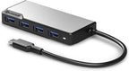ALOGIC USB-C Fusion Swift 4-in-1 Hub - Space Grey