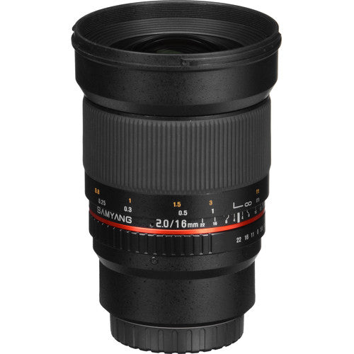 Samyang 16mm f/2 Lens - Micro Four Thirds 
