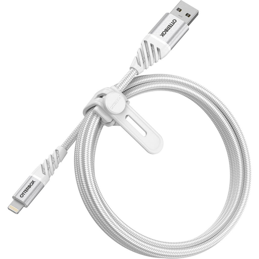 OtterBox 1m Lightning to USB-A Premium Cable - White 