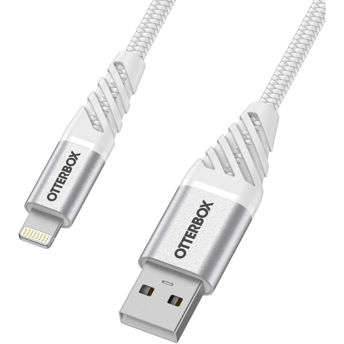 OtterBox 1m Lightning to USB-A Premium Cable - White 