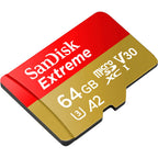 SanDisk Extreme MicroSDXC 64GB 170MB/s Memory Card