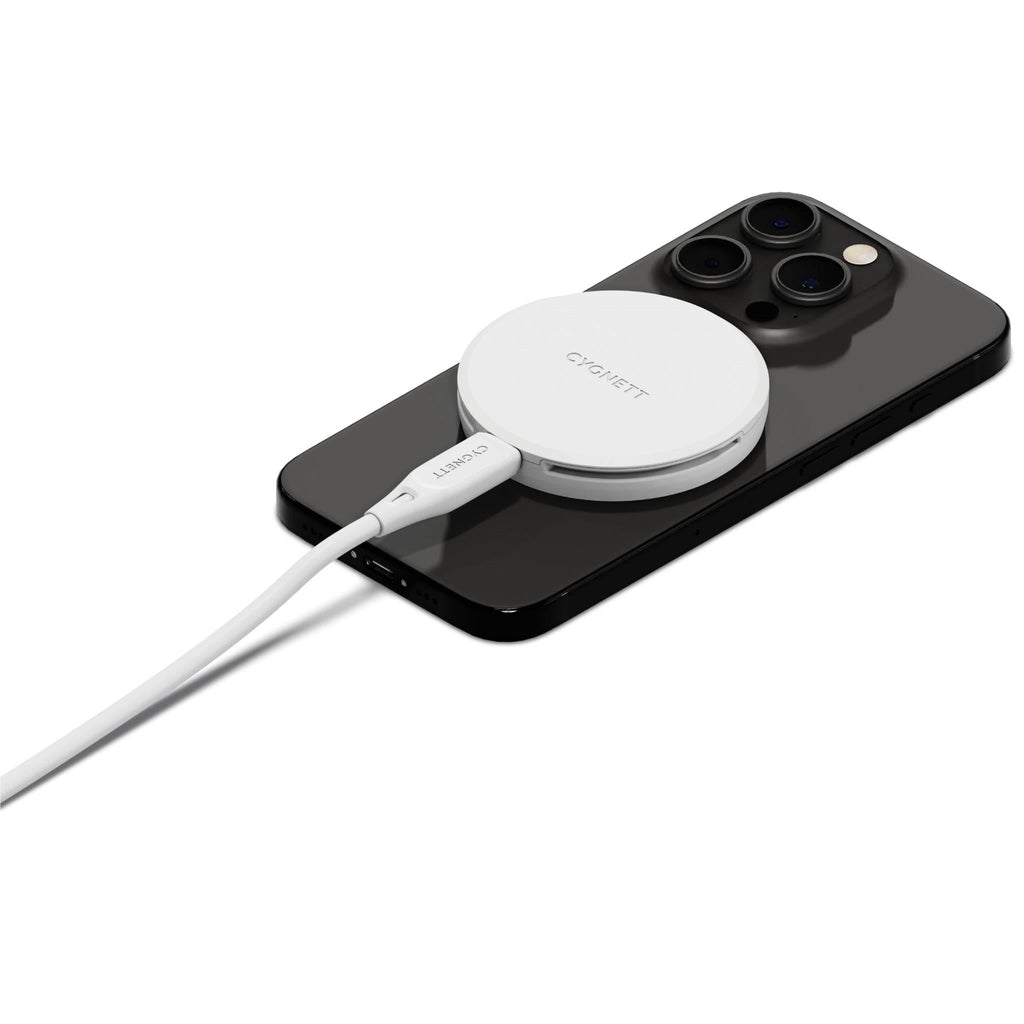 Cygnett ChargePuck Qi2 15W Magnetic Fast Wireless Charger