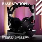 Logitech G Astro A50 LIGHTSPEED Gaming Headset with Base Station (Black)