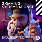 Logitech G Astro A50 LIGHTSPEED Gaming Headset with Base Station (White)  
