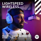 Logitech G Astro A50 LIGHTSPEED Gaming Headset with Base Station (White)  
