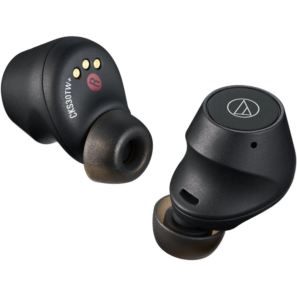 Audio-Technica ATH-CKS30TW+ TWS Noise Cancelling In-Ear Headphones (Black)