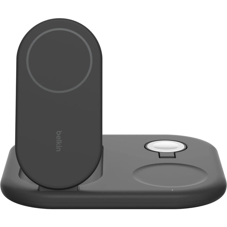 Belkin BoostCharge 3 in 1 Magnetic Foldable Wireless Charger with Qi2 (Black) 