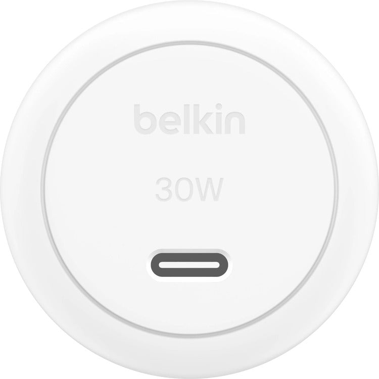 Belkin BoostCharge 30W PD USB-C Wall Charger (White)
