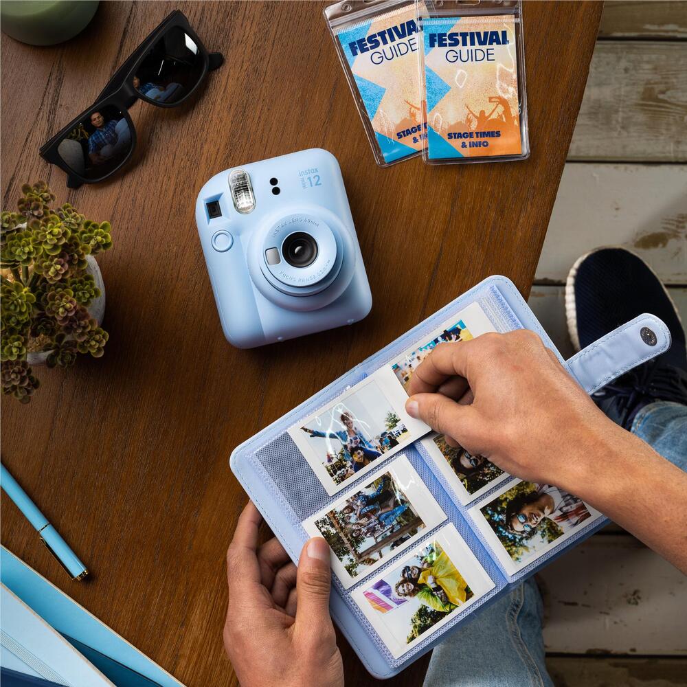 Fujifilm INSTAX Mini 12 Festive Bundle - Pastel Blue